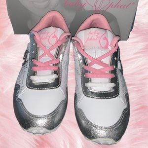 Rhinestone new in box unworn baby phat pink sneake